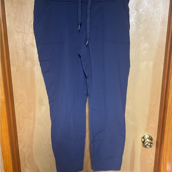 Columbia Blue Joggers XL with Elastic Waistband and Tapered Legs Hiking Outdoor - Picture 4 of 5